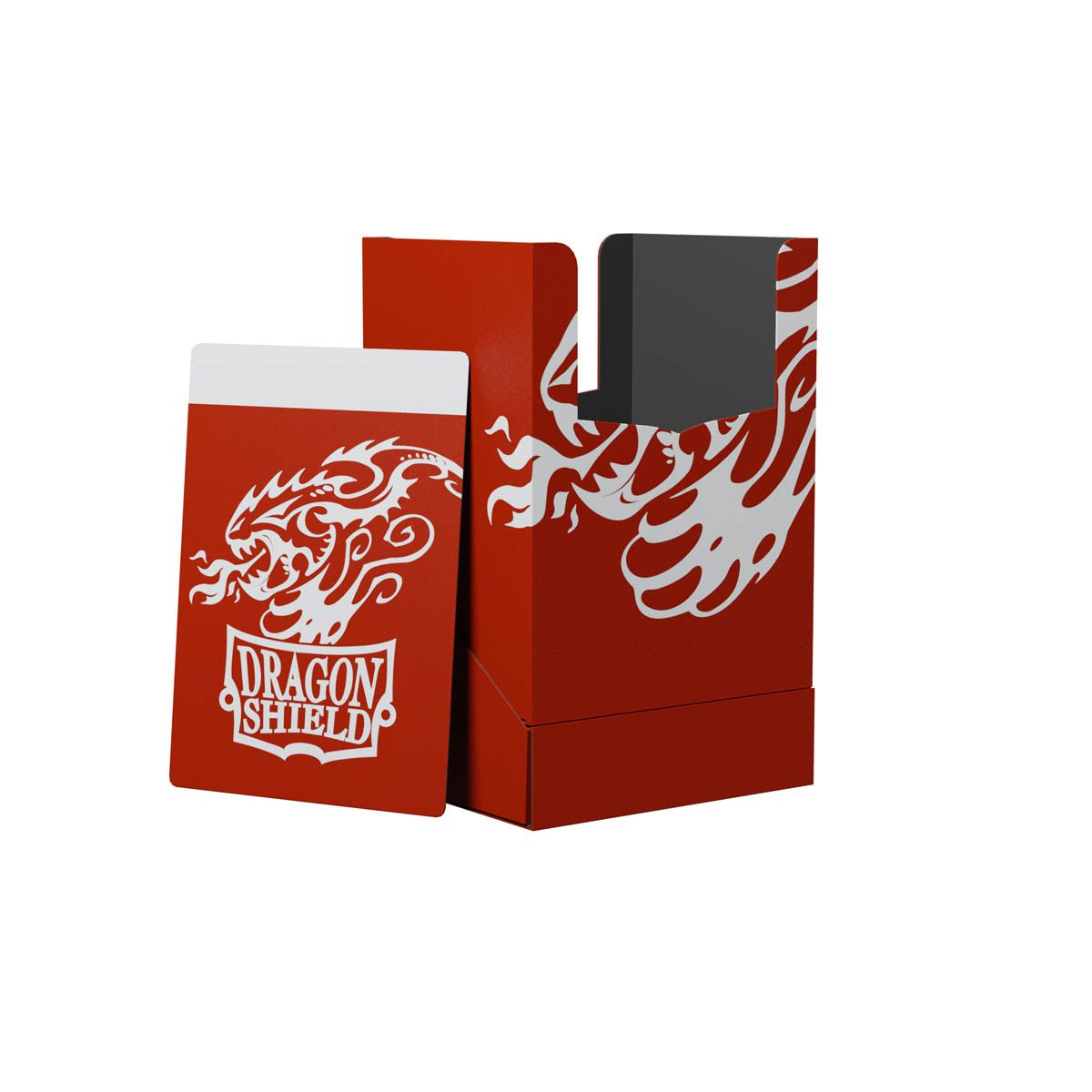 Dragon Shield: Deck Shell - Red/Black