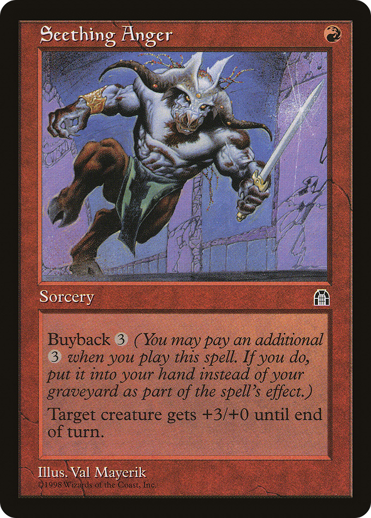 Seething Anger (STH-096) - Stronghold