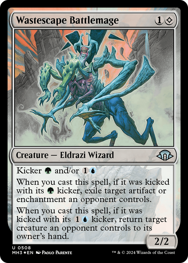 Wastescape Battlemage (Ripple Foil) (MH3-508) - Modern Horizons 3 Foil