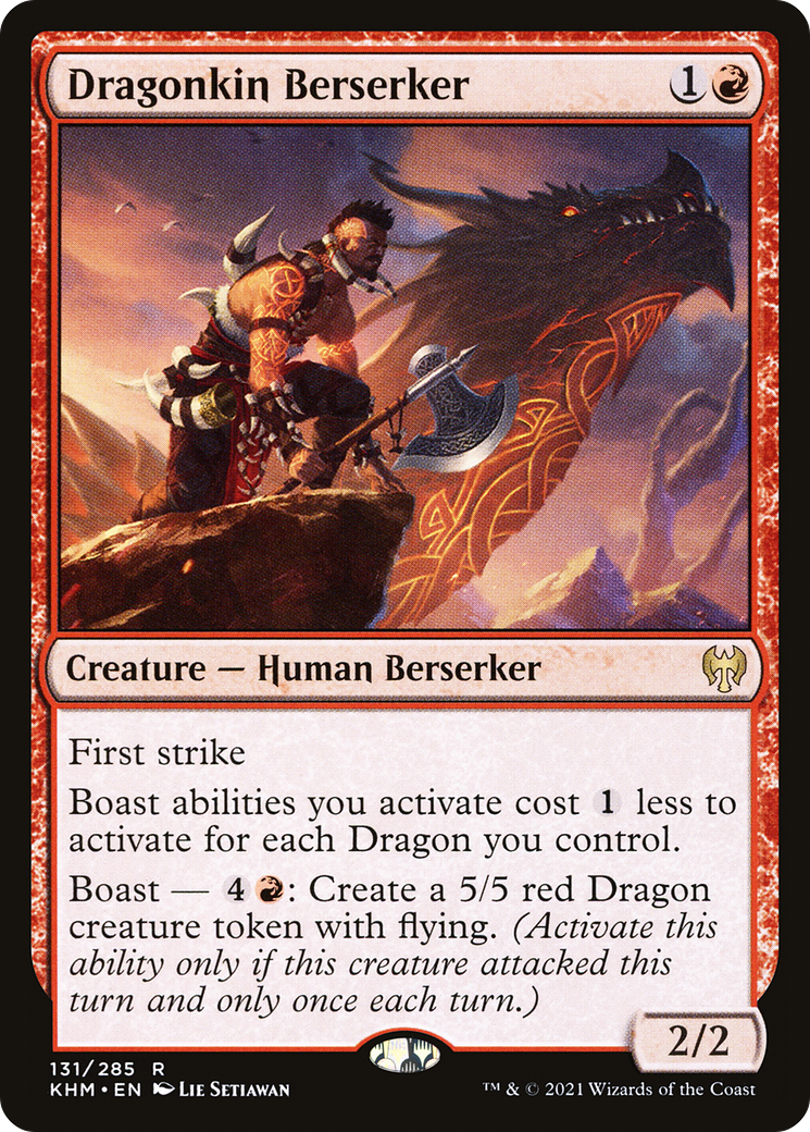 Dragonkin Berserker (KHM-131) - Kaldheim