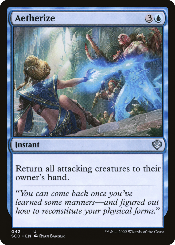 Aetherize (SCD-042) - Starter Commander Decks
