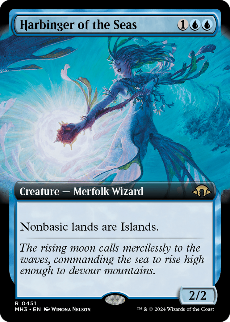 Harbinger of the Seas (Extended Art) (MH3-451) - Modern Horizons 3: (Extended Art)