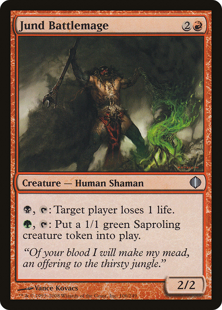 Jund Battlemage (ALA-106) - Shards of Alara