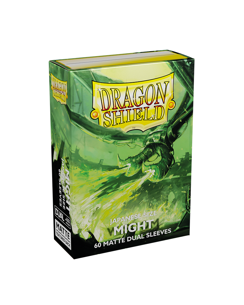 Dragon Shield: Japanese Size 60ct Sleeves - Might (Dual Matte)