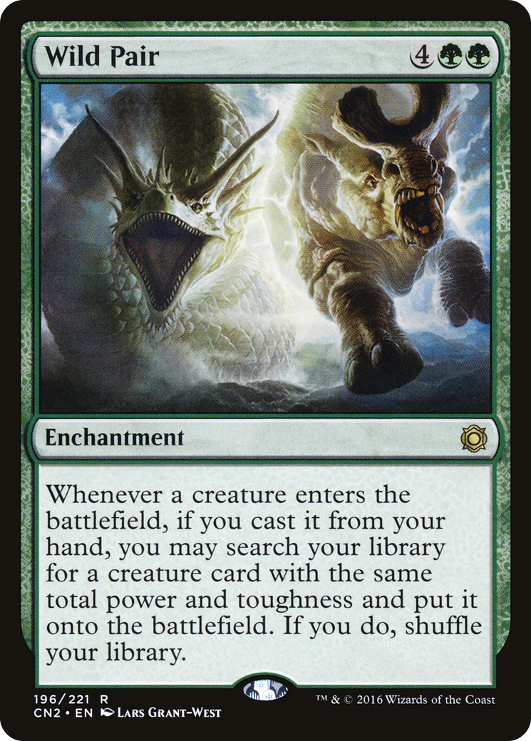 Wild Pair (CN2-196) - Conspiracy: Take the Crown Foil