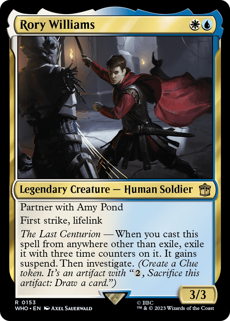 Rory Williams (WHO-153) - Doctor Who Foil