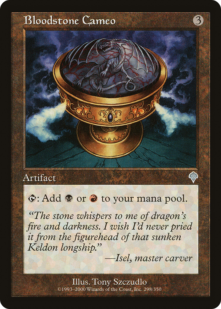 Bloodstone Cameo (INV-298) - Invasion