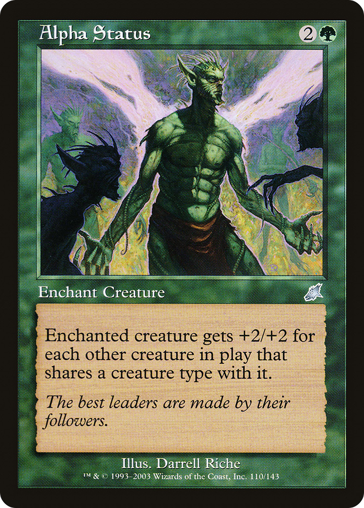 Alpha Status (SCG-110) - Scourge