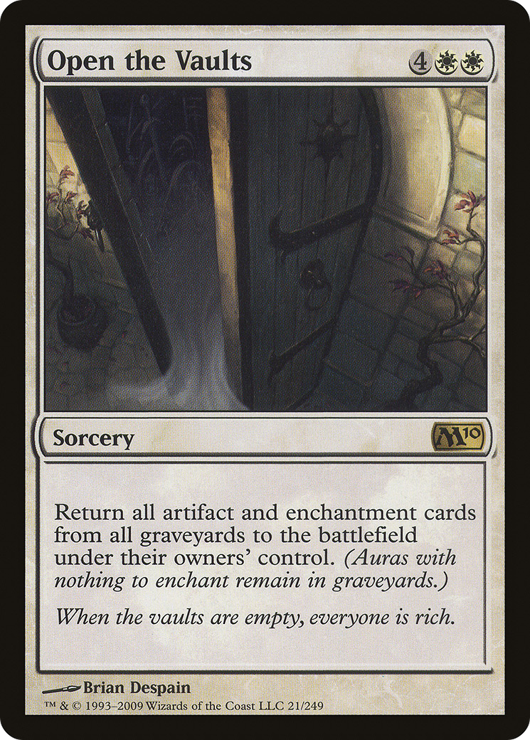 Open the Vaults (M10-021) - Magic 2010 Foil