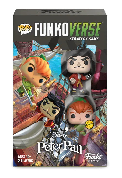 Funkoverse Strategy Game Peter Pan (Flocked) 2-Pack **Chase**