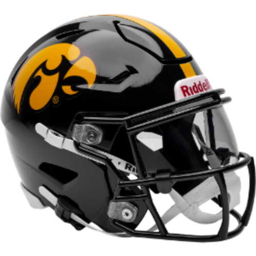 Iowa Hawkeyes NCAA Mid Size SpeedFlex Helmet- NCAA