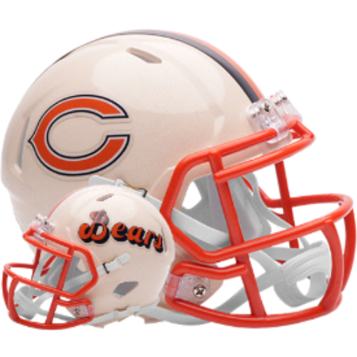 Chicago Bears Speed Mini Football Helmet RETRO - NFL