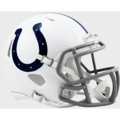 Indianapolis Colts 2004 to 2019 Riddell Mini Speed Throwback Helmet NFL
