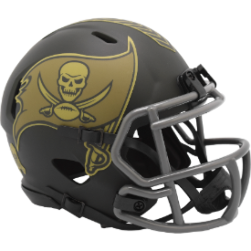 Tampa Bay Buccaneers NFL Mini Speed Football Helmet SALUTE TO SERVICE 4