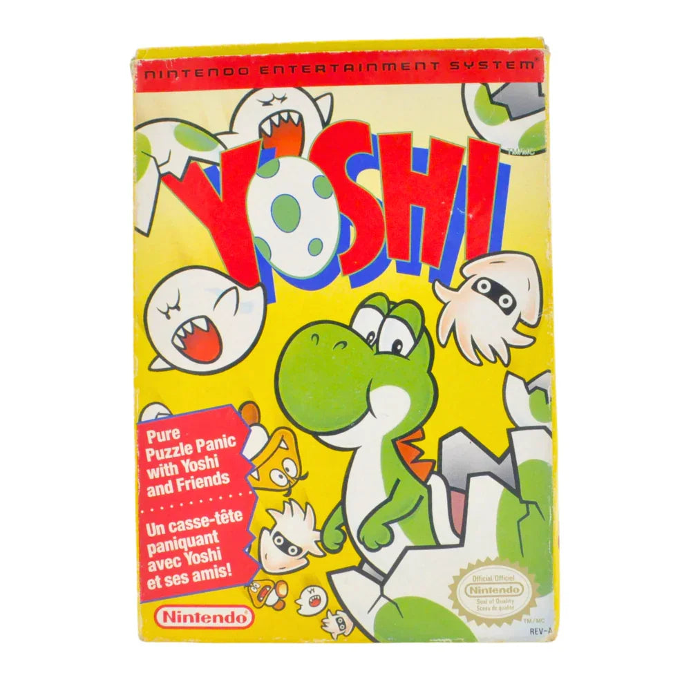 NES Cart Complete in Box - Yoshi