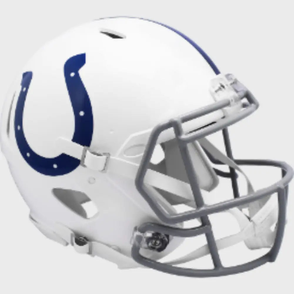 Indianapolis Colts Full Size Authentic 2004 to 2019 Speed Throwback Football Helmet - NFL