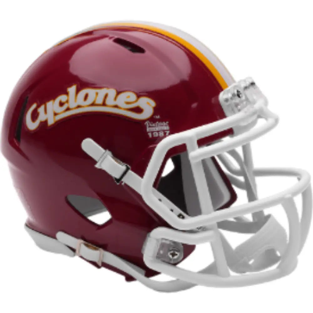 Iowa State Cyclones NCAA Mini Speed Football Helmet Cyclones Red- NCAA