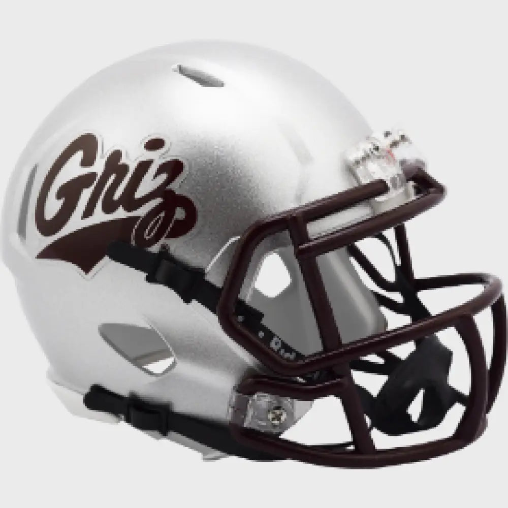Montana Grizzlies NCAA Mini Speed Football Helmet - NCAA