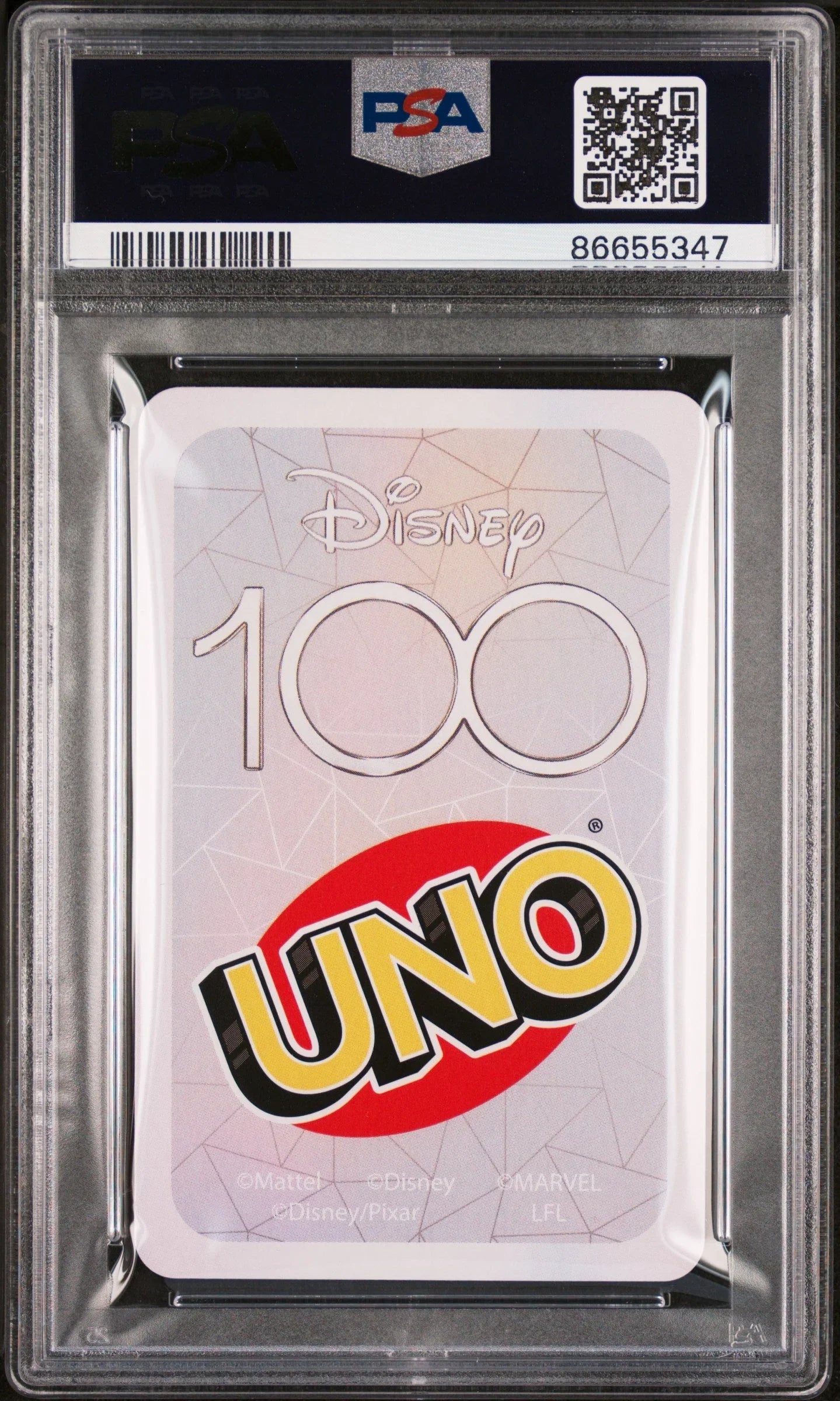 2023 UNO DISNEY 100 MOANA GREEN 0 PSA 10