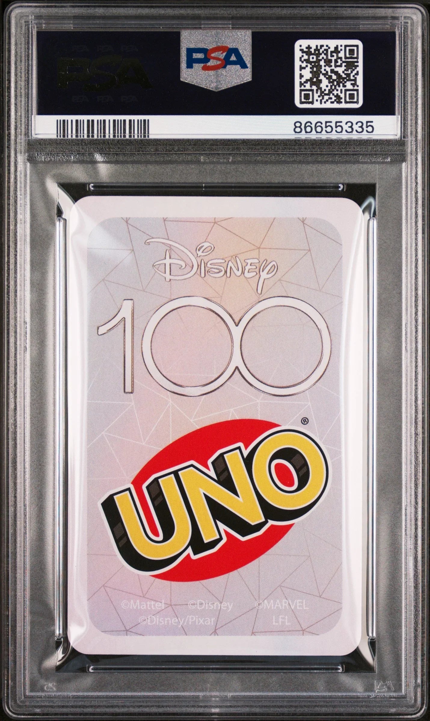 2023 UNO DISNEY 100 GENIE BLUE SKIP PSA 10