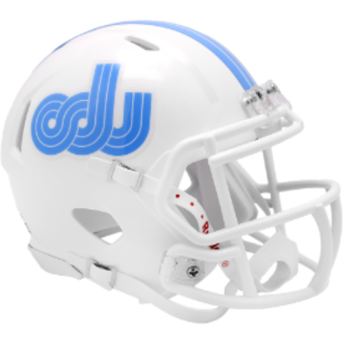 Old Dominion Monarchs NCAA Mini Speed Football Helmet Racetrack 2024- NCAA