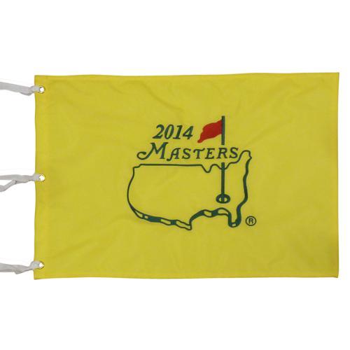 2014 Masters Embroidered Unsigned Golf Pin Flag - Bubba Watson Champion