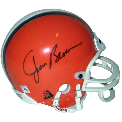 Jim Brown Autographed Cleveland Browns Mini Helmet