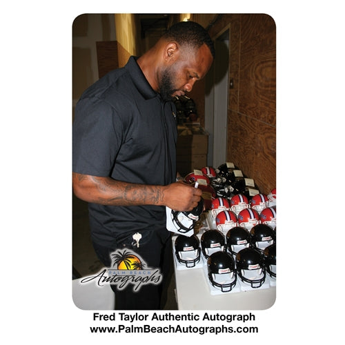 Fred Taylor Autographed Jacksonville Jaguars Mini Helmet