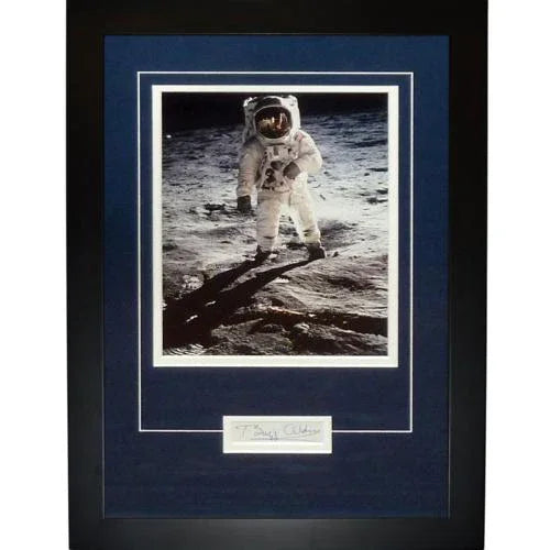 Buzz Aldrin Autographed Astronaut (Apollo 11 On Moon) "Signature Series" Frame - JSA