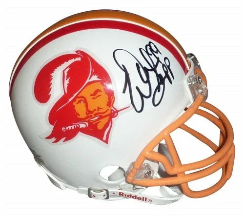 Warren Sapp Autographed Tampa Bay Buccaneers (Throwback) Mini Helmet - JSA