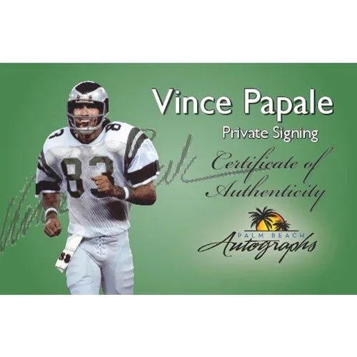 Vince Papale Autographed Invincible Deluxe Framed 11"x17" Mini Movie Poster - Beckett
