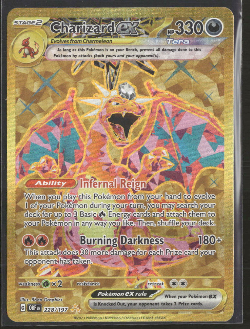Charizard ex - Obsidian Flames - 228/197 - Near Mint