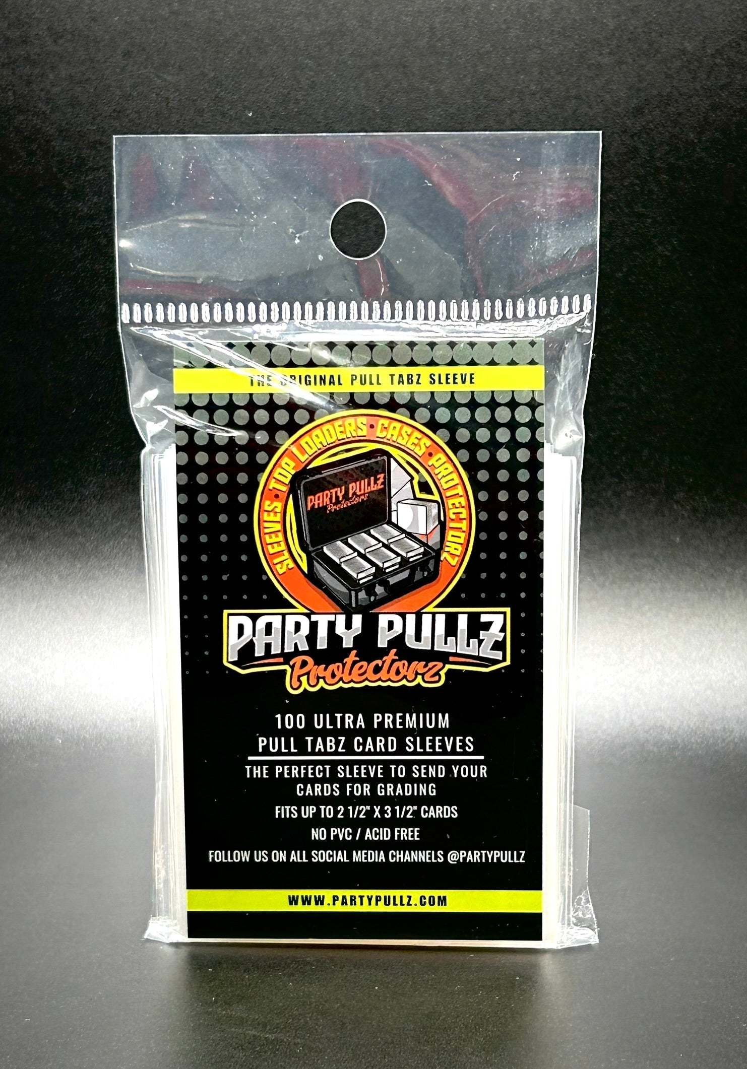 Pull Tabz Card Grading Submission Sleeves for Sports Cards & TCG - 40 Pack