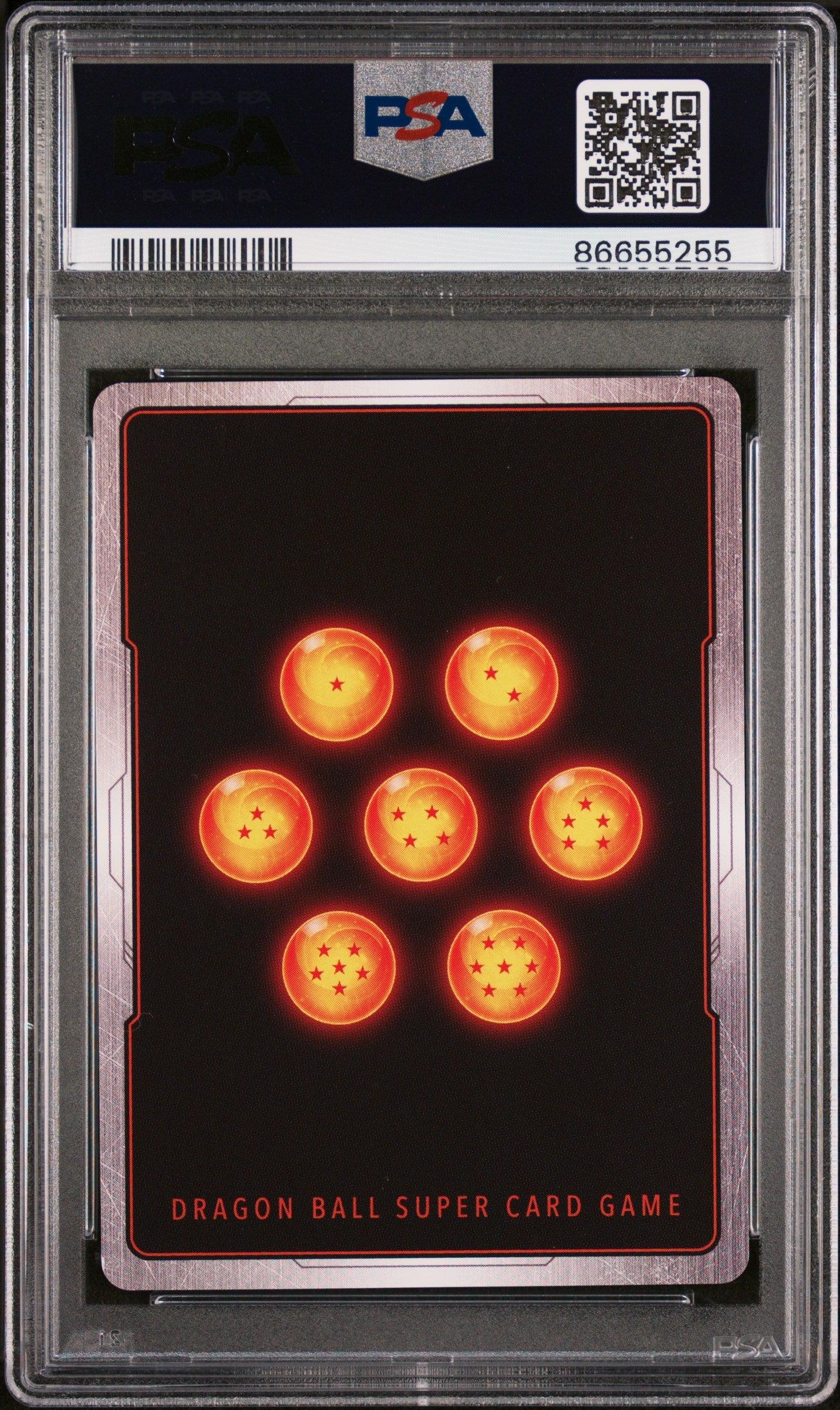 2022 DRAGON BALL SUPER REALM OF THE GODS 7 SSG GOKU, DVN RSTRNT #P-362 - PSA 10