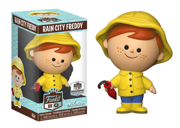 Retro Mini Rain City Freddy Funko - Funko HQ Exclusive **Missing Sticker**