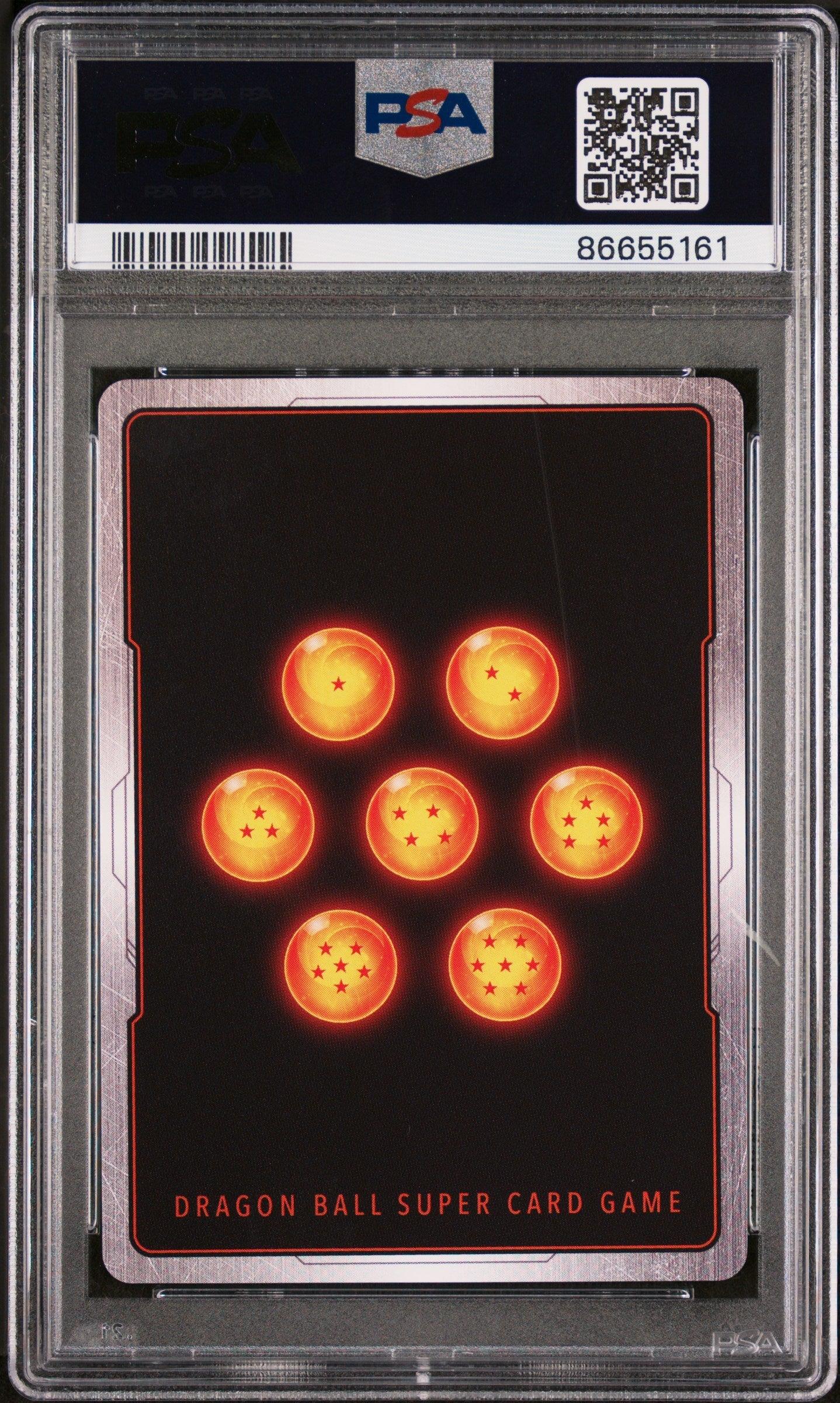 2022 DRAGON BALL SUPER MYTHIC BOOSTER SS4 BARDOCK, FTG/FATE #P-261 - PSA 10