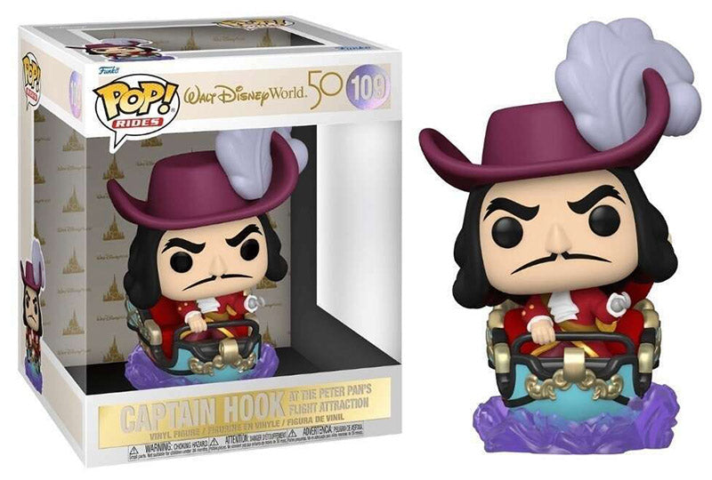 Captain Hook at the Peter Pan's Flight Attraction (Rides) 109