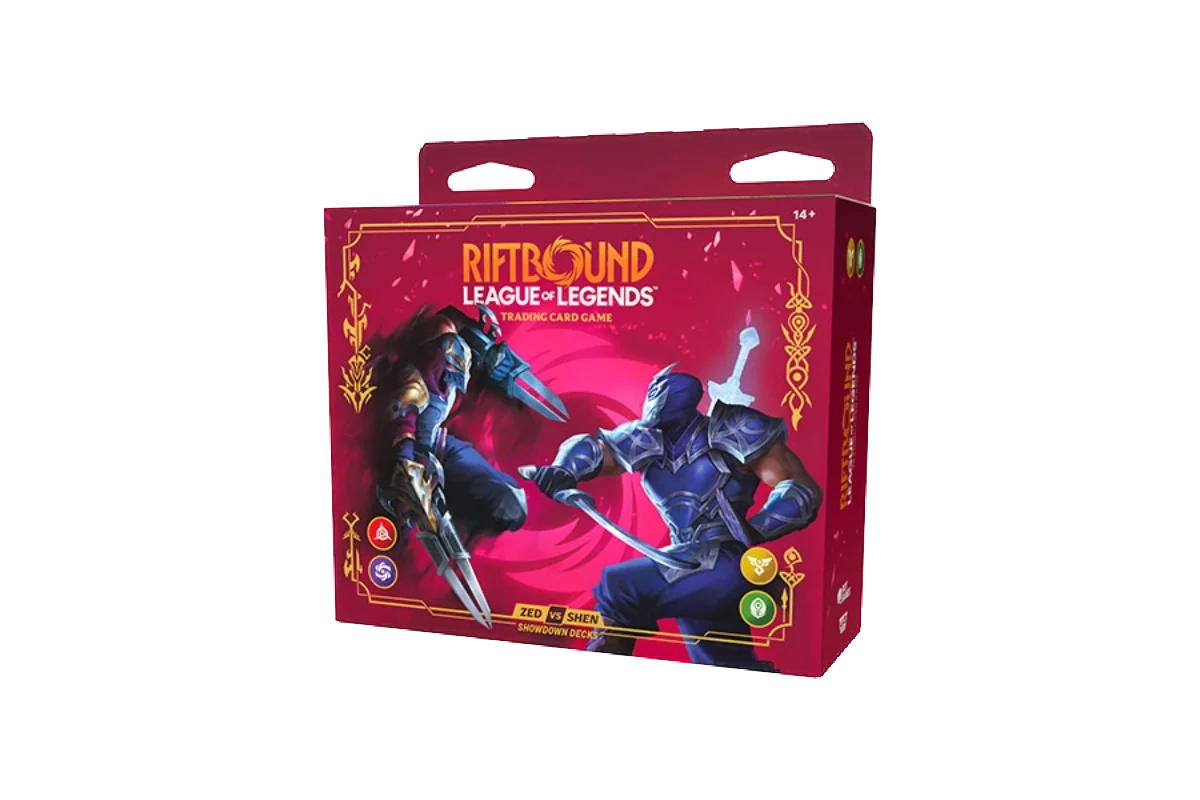 Riftbound TCG: Set 4 - Vendetta Showdown Decks: Zed vs Shen