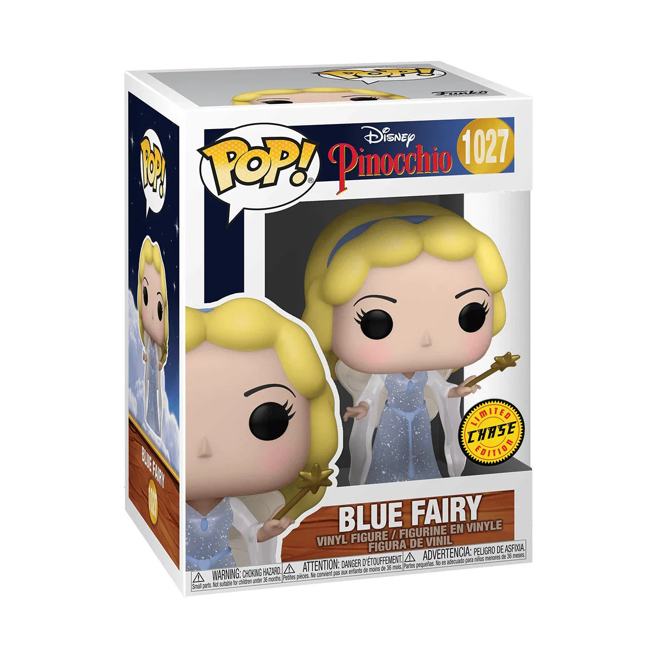 Pop Disney Pinocchio Blue Fairy Chase Vinyl Figure #1027