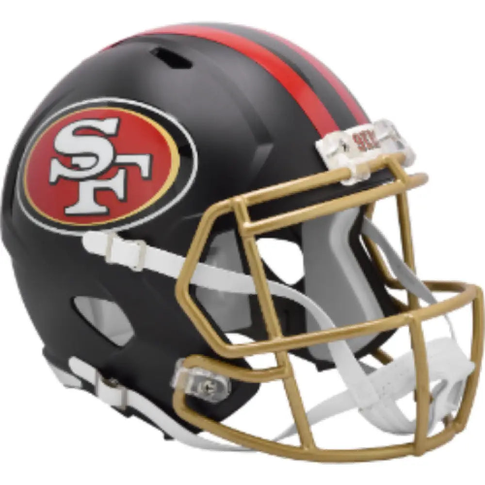 San Francisco 49ers NFL Mini Speed Football Helmet 2025 Rivalries