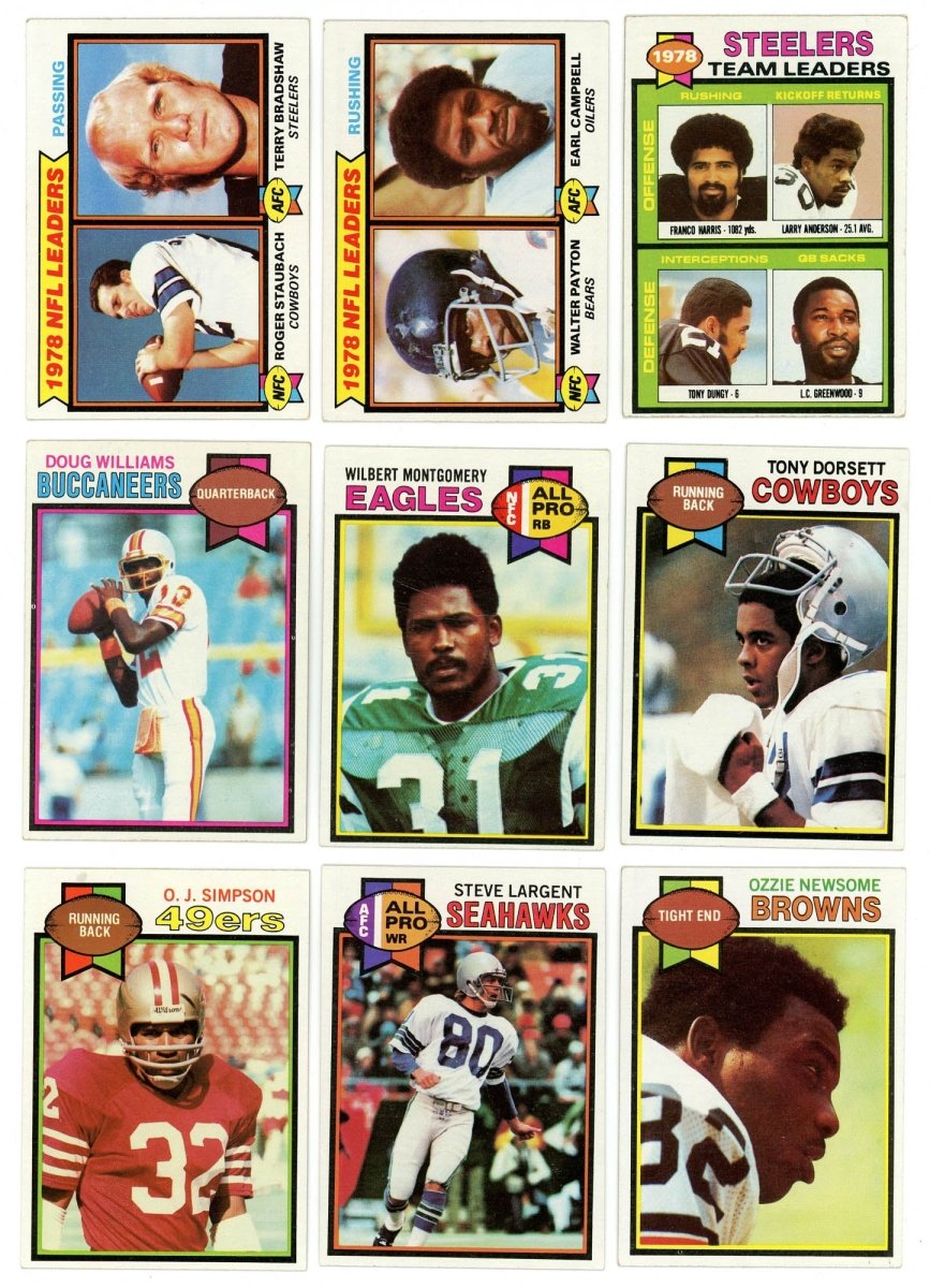 1979 TOPPS FOOTBALL COMPLETE SET BREAK - 16 CARDS PER BOX! 2 HOFERS PER BOX!