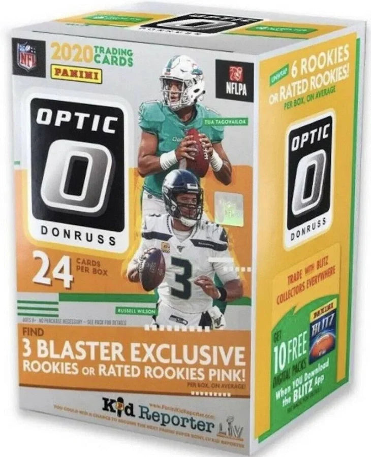 2020 Donruss Optic Football Blaster Box