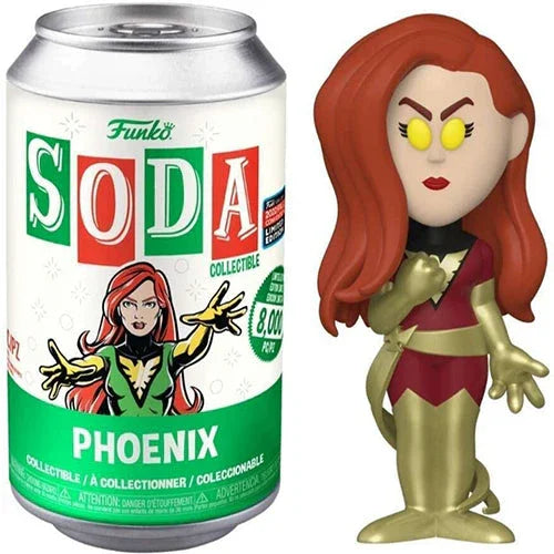 Funko Soda Phoenix (Dark, Opened) - 2022 Fall Convention Exclusive **Chase**