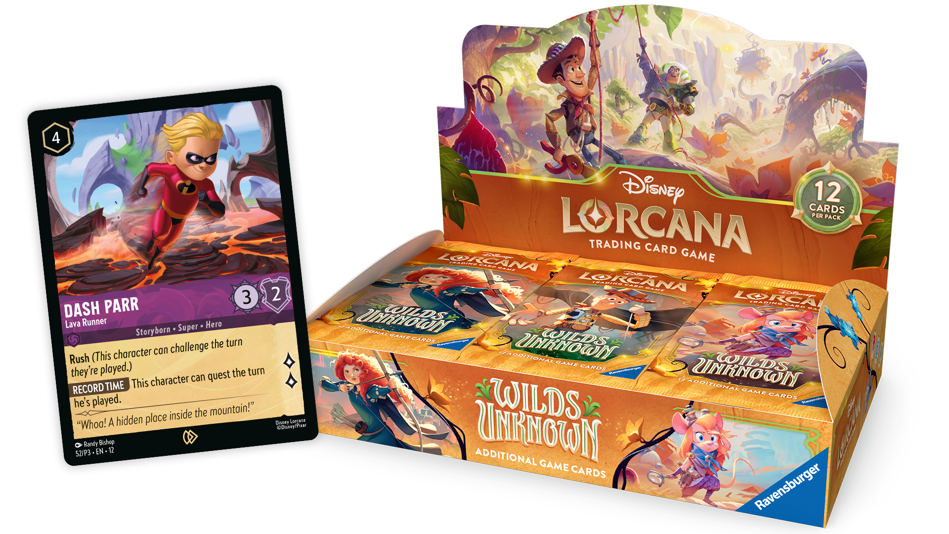 Disney Lorcana TCG: Wilds Unknown Booster Box