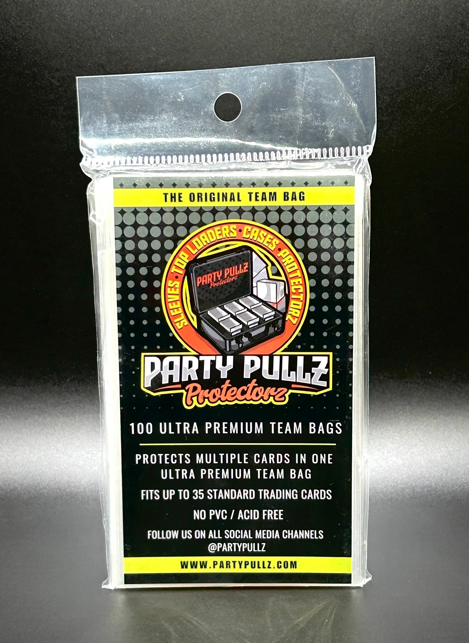 Premium Team Bags for Sports Cards & TCG Storage - 40 Pack