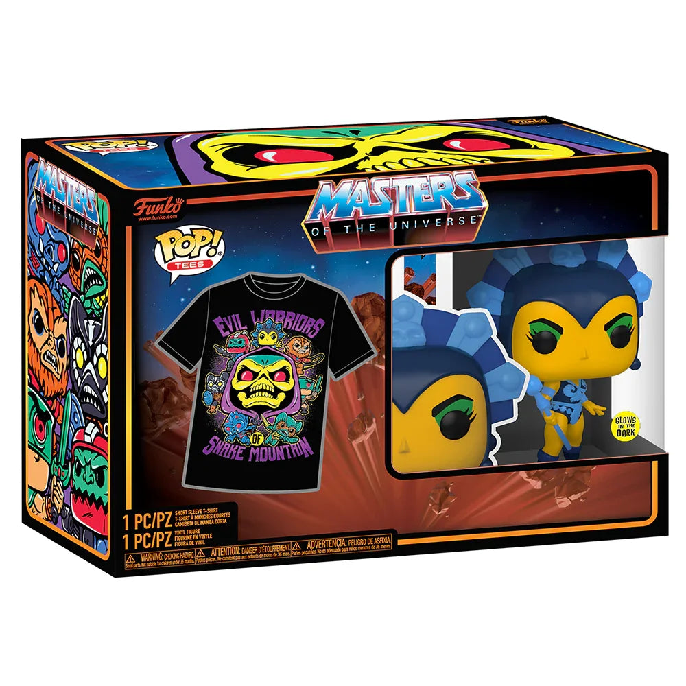 Evil-Lyn (Glow in the Dark) and Evil-Lyn Tee (L, Sealed) 86 - Target Con Exclusive