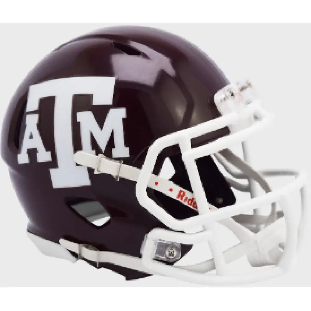 Texas A&M Aggies NCAA Mini Speed Football Helmet - NCAA