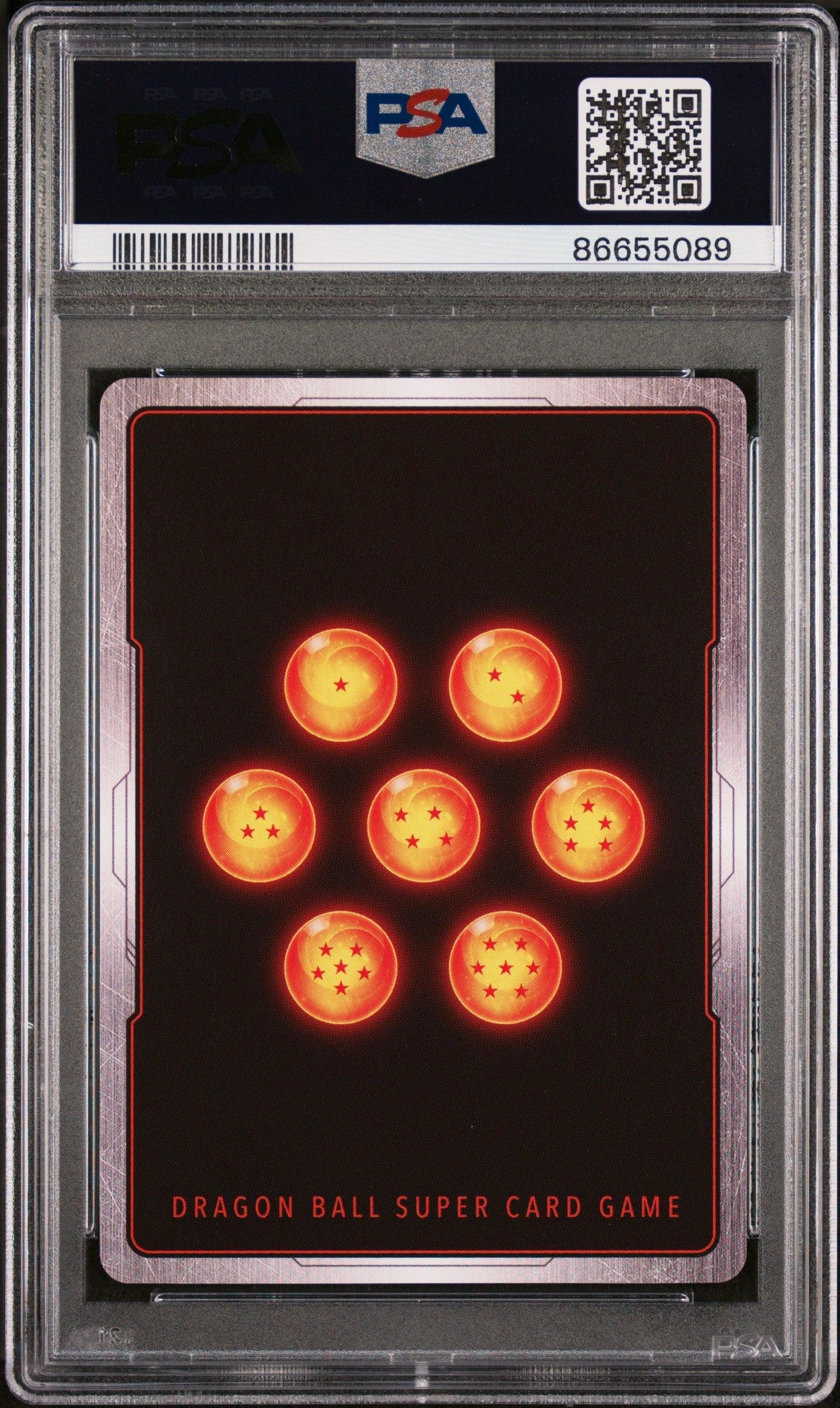 2018 DRAGON BALL SUPER SYN.TEAMWORK CABBA #P-041 - PSA 10