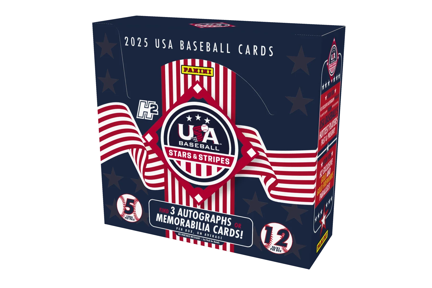 2025 Panini USA Stars & Stripes Baseball - H2 Box