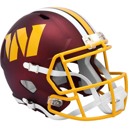 Washington Commanders Full Size Speed Replica Football Helmet 2025 Alternate On-Field - NFL